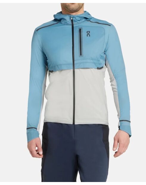 Veste de running Bleue