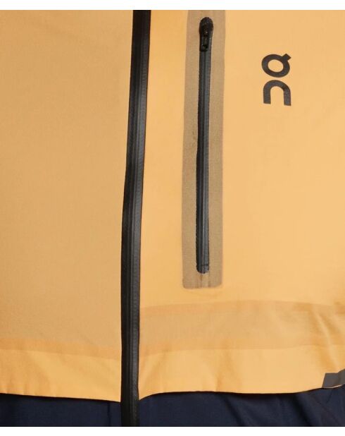 Mosterdgeel hardloopjack