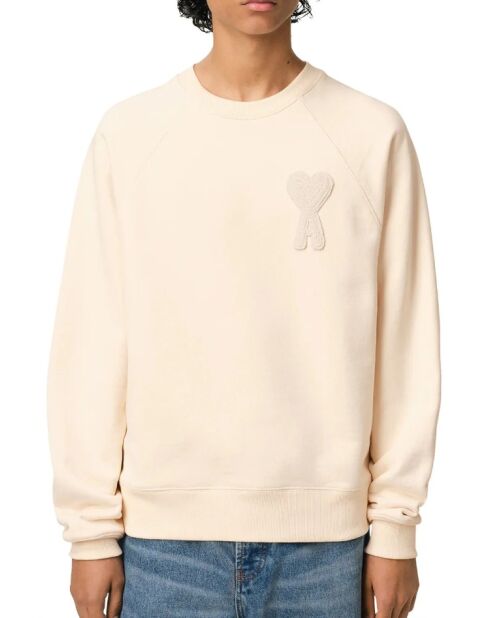 Ami De Coeur sweatshirt met beige patch