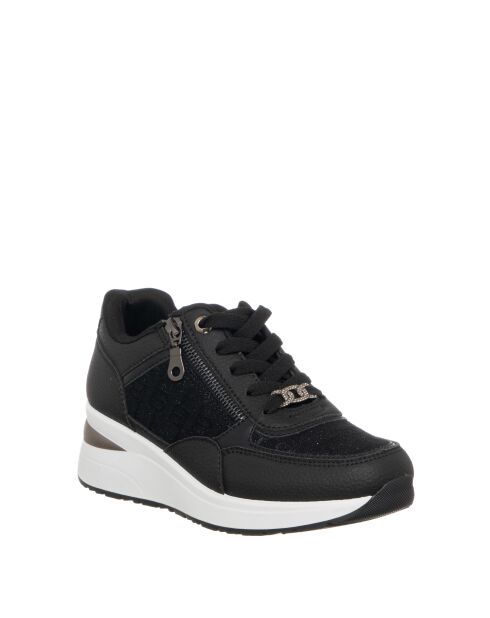 9244 Schwarze Sneakers