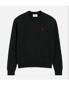 Felpa nera Ami De Coeur