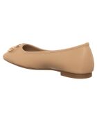 8952 Beigefarbene Ballerinas