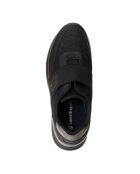 Sneakers en cuir écologique 9253 Noires