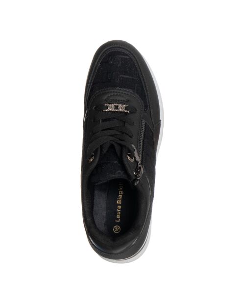 9244 Schwarze Sneakers