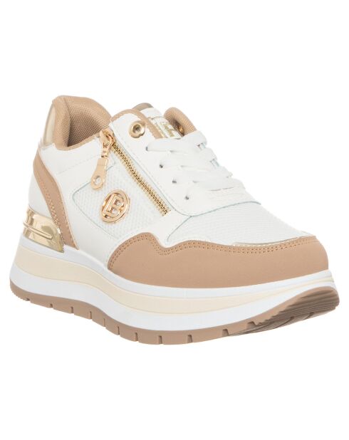 Sneakers 8913 wit/beige
