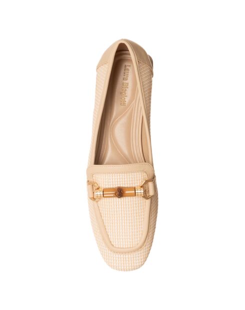 mocasines beige 8945