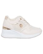 8922 ecrufarbene Sneakers