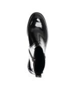 Stivali in vernice nera 9283