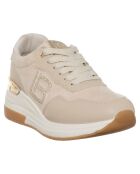 8923 Beige Turnschuhe