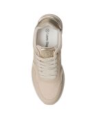 8923 Beige Turnschuhe