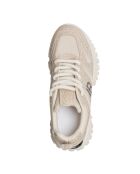 Sneakers en cuir écologique 9215 Beiges