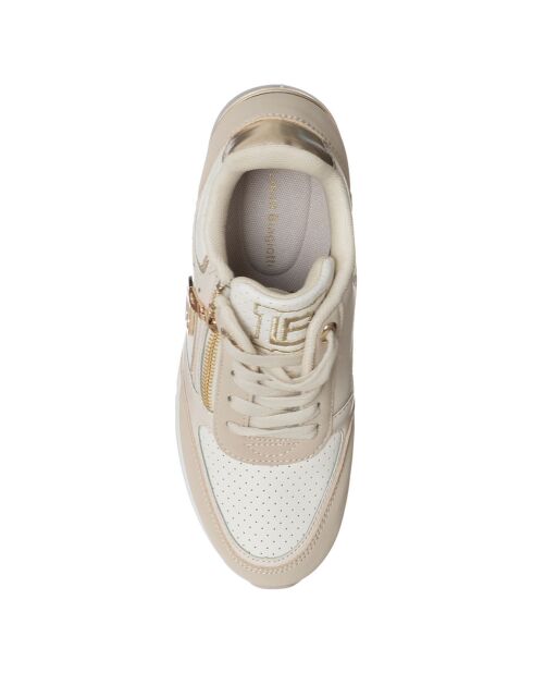 8921 Beige Turnschuhe