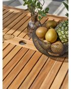 Ensemble repas de jardin Orsino 8 places gris anthracite