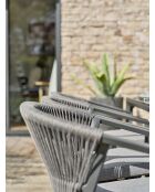 2 Holzkohlegraue Gambi Gartenstühle - 62x56x79 cm