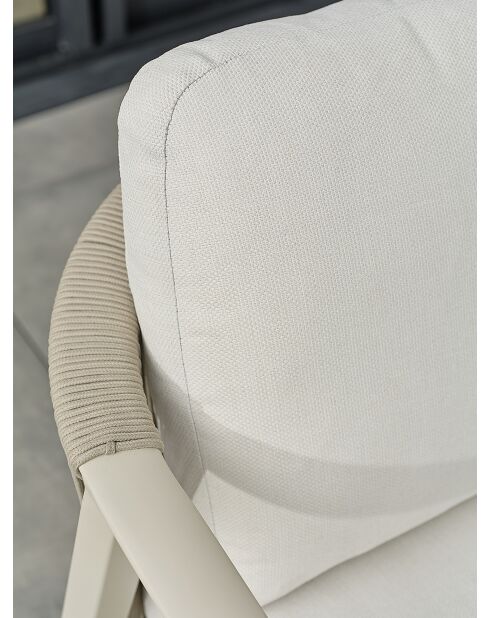 Kelia Gartenlounge in Grün/Elfenbein