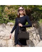 Bolso negro Massy Luxury - 25x19x10 cm