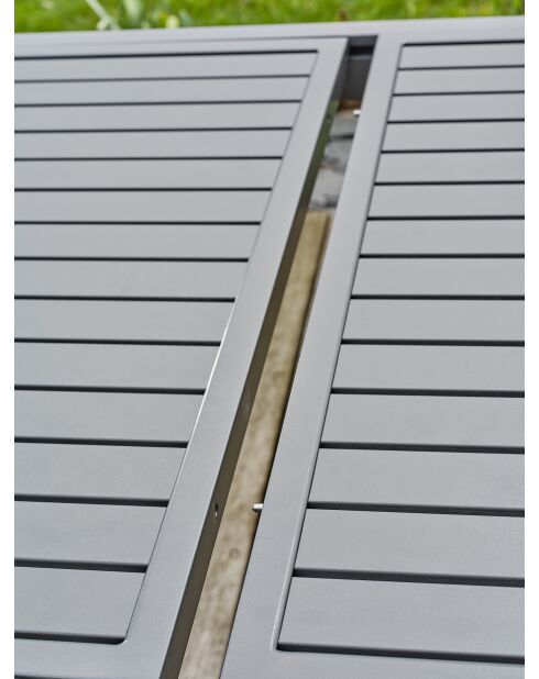 Orsino tuintafel antracietgrijs - 160/220x90x76 cm