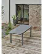 Orsino tuintafel antracietgrijs - 160/220x90x76 cm