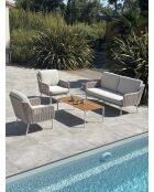 Mobili da giardino bassi Orella Grège