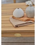 Jorda Eckgartenmöbel in Braun/Grau