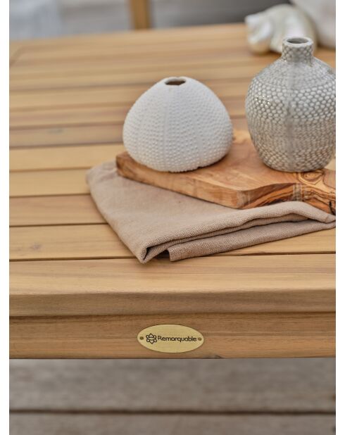 Jorda Eckgartenmöbel in Braun/Grau