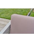 Jorda Eckgartenmöbel in Braun/Grau