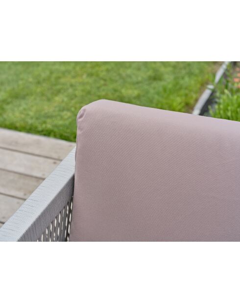 Jorda Eckgartenmöbel in Braun/Grau