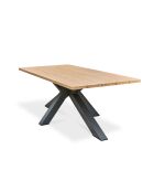 Kelia Gartentisch Anthrazitgrau/Natur - 220x102x74 cm