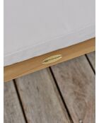 2 Liso Gartenstühle mit braunen/grauen Kissen 66x63x68 cm