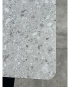 Abella weißer Gartentisch - 220x90x74 cm