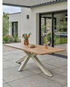 Kelia Grege aluminium tuintafel