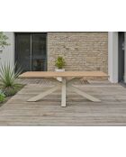 Kelia Grege aluminium tuintafel