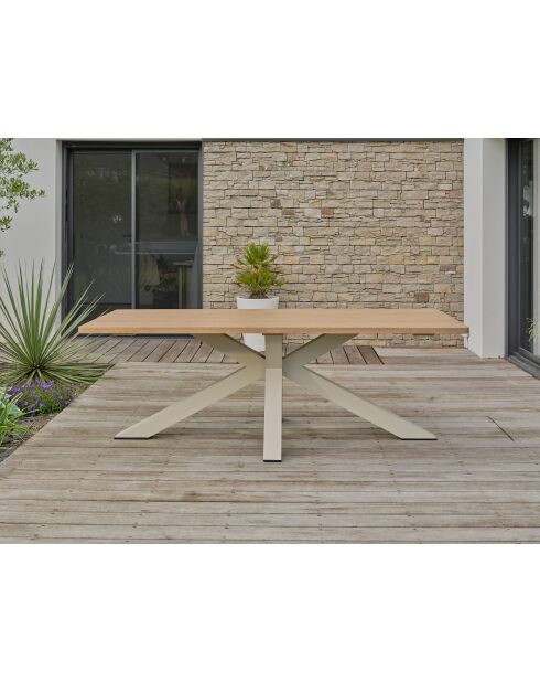 Kelia Grege aluminium tuintafel