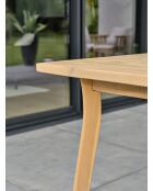 Tavolo da giardino Liso marrone - 220x100x75 cm