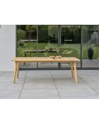 Tavolo da giardino Liso marrone - 220x100x75 cm