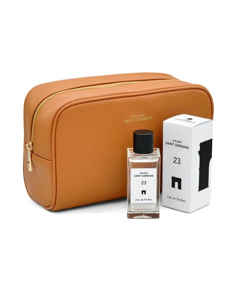 Eau de Parfum n°23 100 ml avec Trousse de toilette tabac