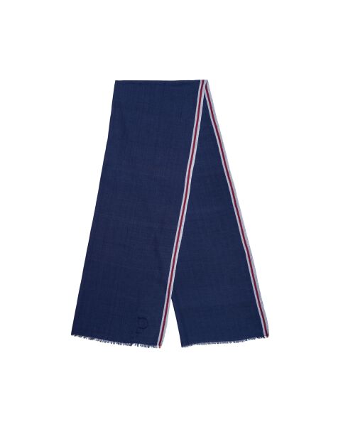 France Blue Jazzy Stola aus Baumwolle, 70 x 210 cm