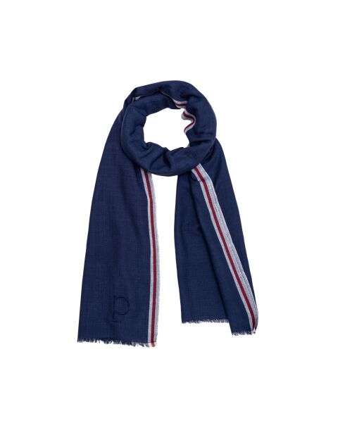 France Blue Jazzy Stola aus Baumwolle, 70 x 210 cm