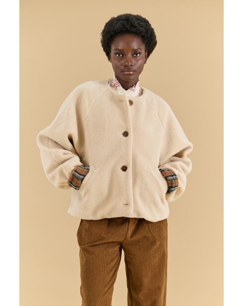 Ecrufarbene Jacke Parla