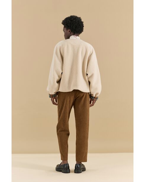 Ecrufarbene Jacke Parla