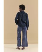 Blusa azul marino Stockholm