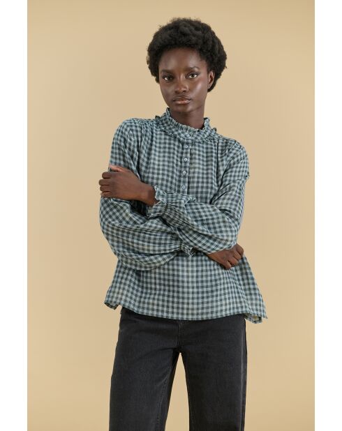 Blouse Oslo Carreaux