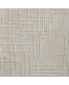 2 Stühle ADELE aus cremefarbenem Samt mit verchromten Beinen — 52x45,5x76,5 cm