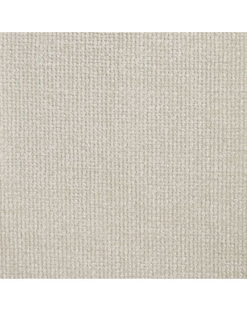 Draaistoel zwarte voet NAPA geweven stof zacht aanvoelende crèmekleurige stof — 81x95x90cm