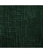 Set de 2 sillas KLAY de terciopelo tejido verde esmeralda - 53x61x71 cm