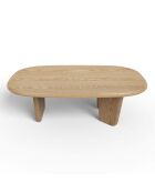 Table basse TERA chêne clair - 100x60x35 cm