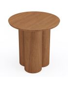 Tavolino Helma Rovere chiaro - 78x78x35 cm