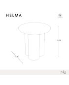 Tavolino Helma Rovere chiaro - 78x78x35 cm