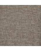 Lot de 2 petits fauteuils OREN velours chenillé taupe - 60x56x74 cm