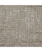 Set de 2 sillas KLAY de terciopelo trenzado color topo - 53x61x71 cm